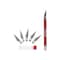 Excel Blades K18 Soft Grip Hobby Knife, 5 No 11 Blades and Safe Cap Asst. Colors 12pk 19018 - alternate 4